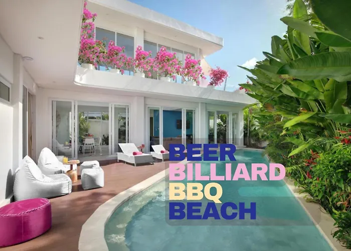 Trendsetting Ultimate 6-Bed Beach Getaway-Staff-Breakfast-Bbq-Billiard