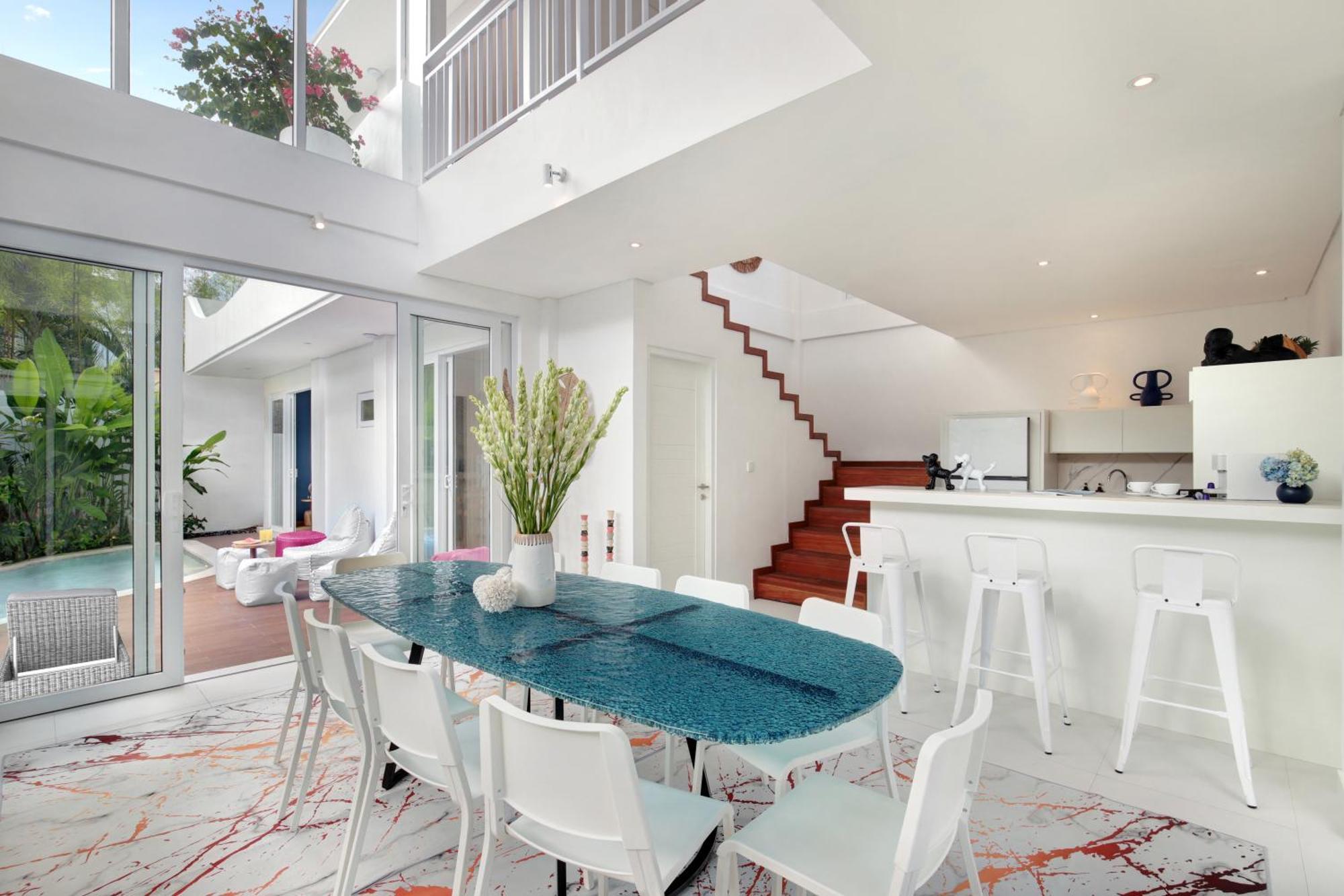 Trendsetting Ultimate 6-bed Getaway-staff-breakfast-bbq-billiard * Canggu (Bali)